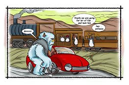 Episode 2, first strip